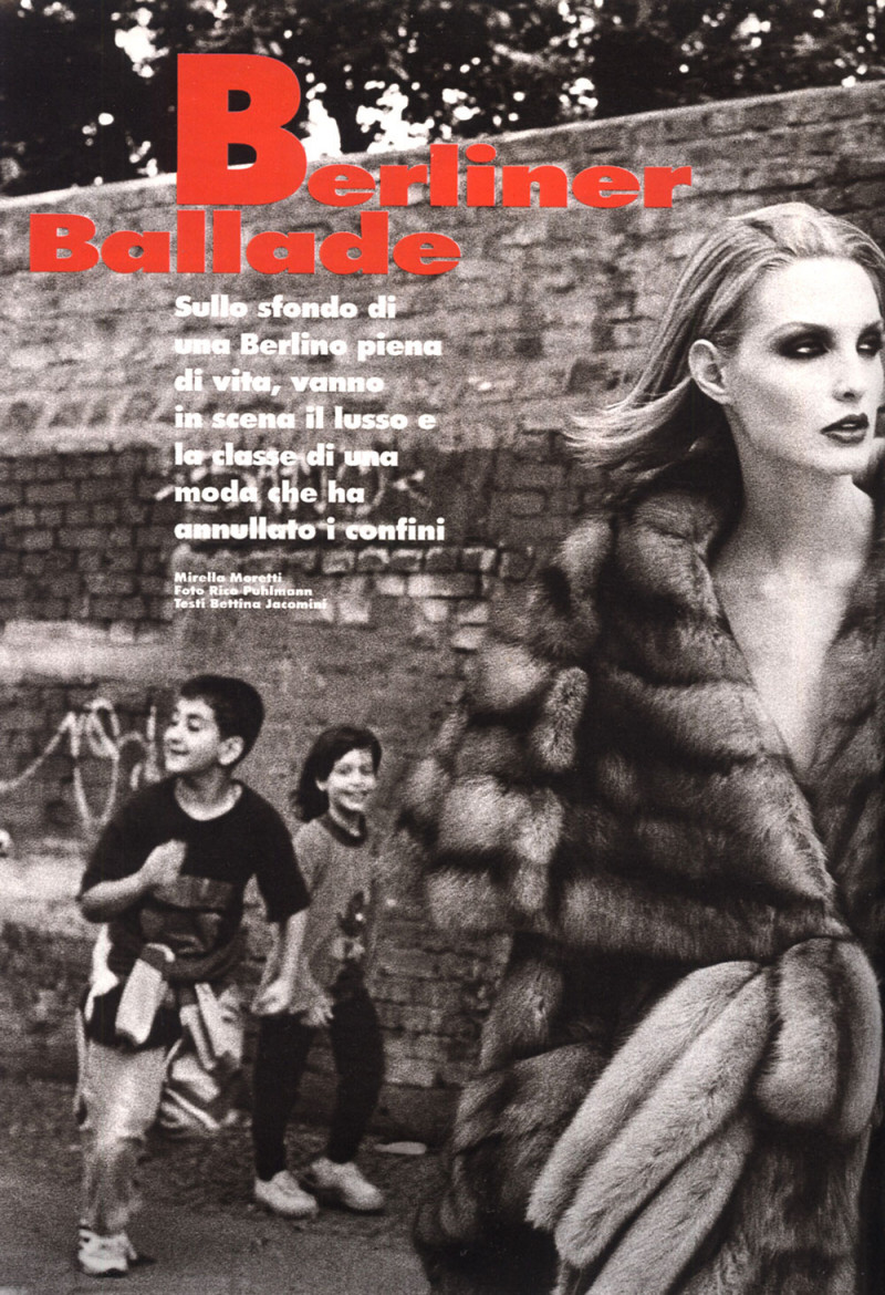 Simonetta Gianfelici featured in Berliner ballade, October 1995