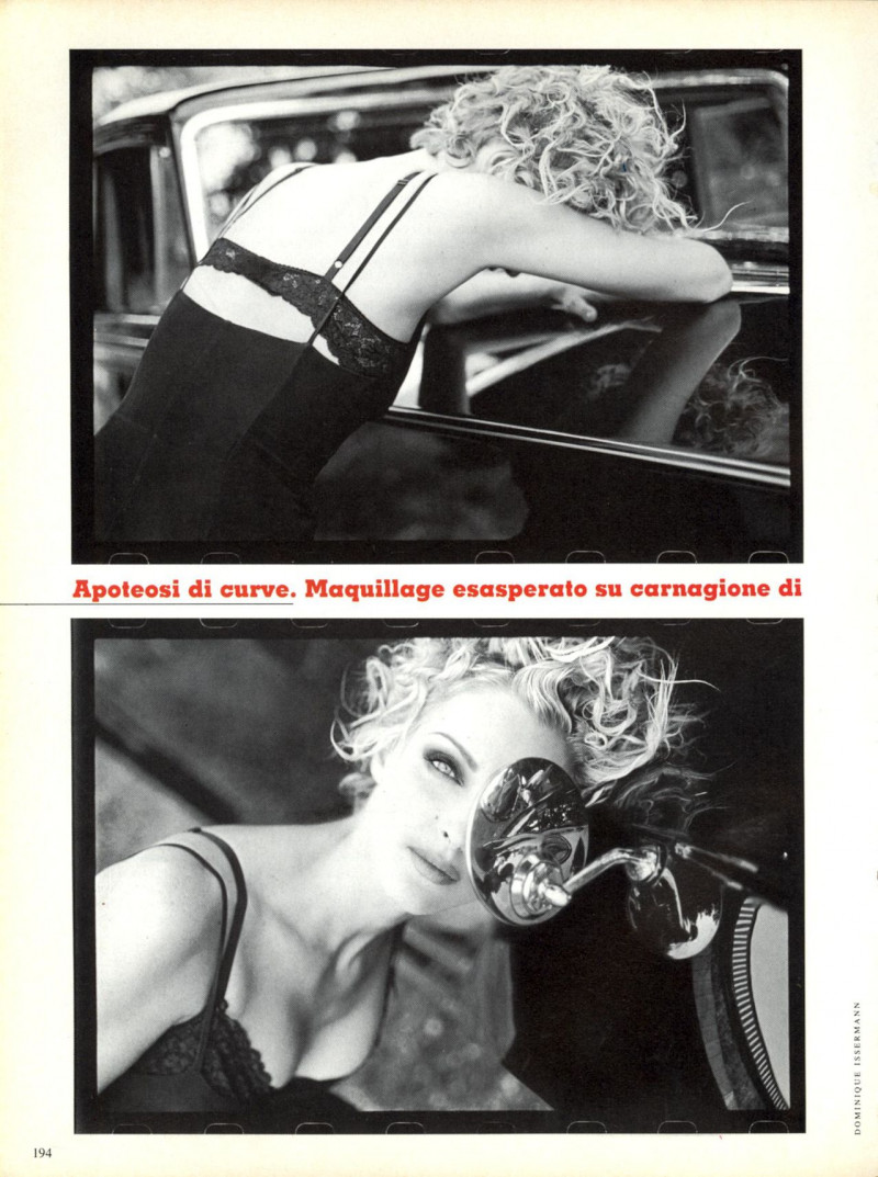 Simonetta Gianfelici featured in Beauty: Oltre Ogni Limite, November 1994