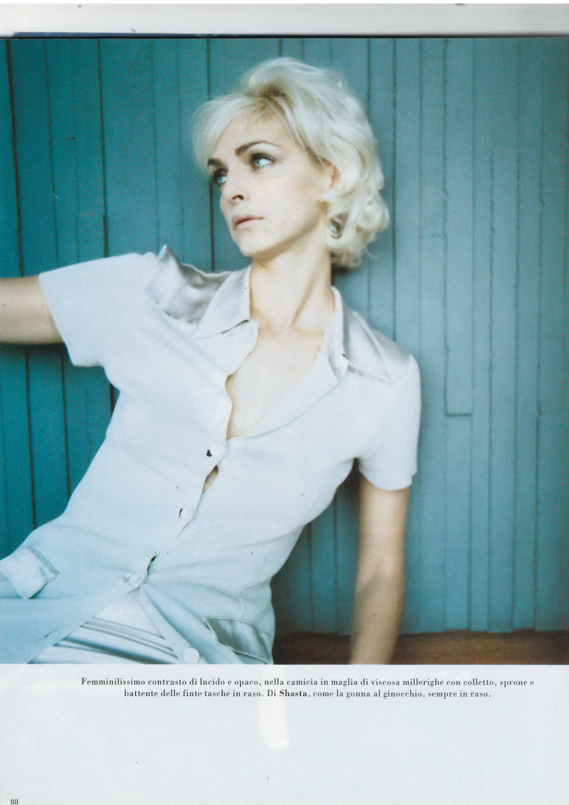 Simonetta Gianfelici featured in Grigio Introverso, April 1996