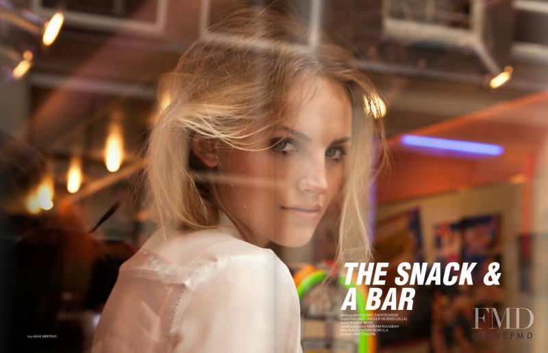 Maxime van der Heijden featured in The Snack & a Bar, June 2012