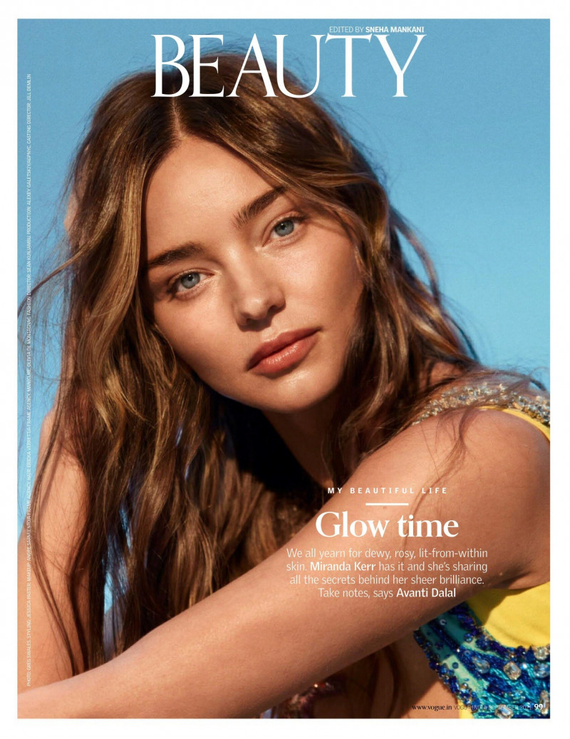 Miranda Kerr featured in Beauty, September 2021