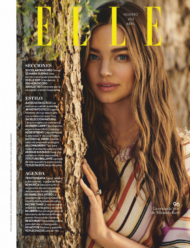 Miranda Kerr featured in Sentido y sostenibilidad, April 2020