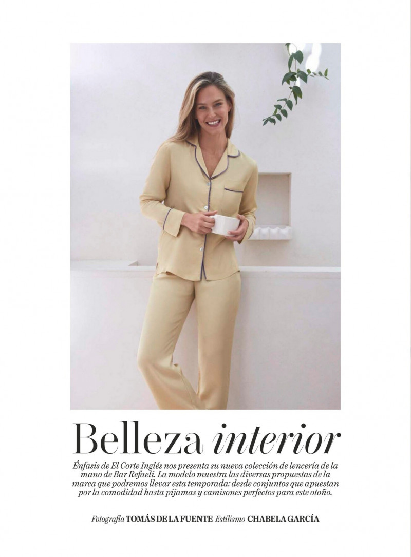 Bar Refaeli featured in Belleza interior, October 2022