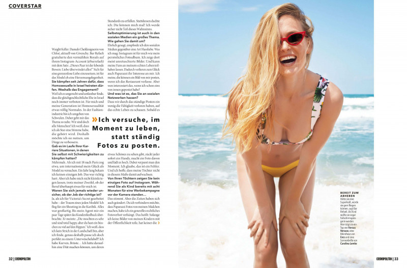 Bar Refaeli featured in Bar Refaeli, August 2018