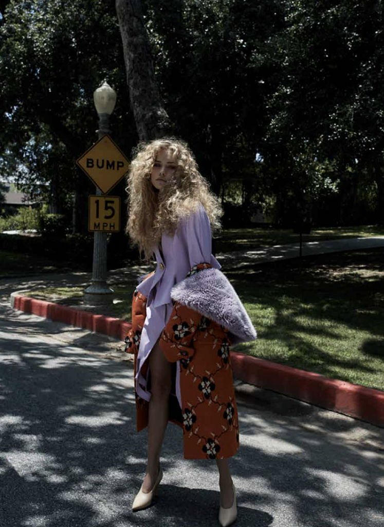 Brooke Perry featured in Moda, December 2017