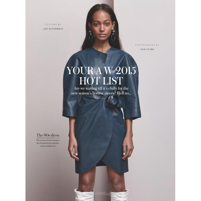 Melie Tiacoh featured in Your A/W 2015 Hot List, August 2015