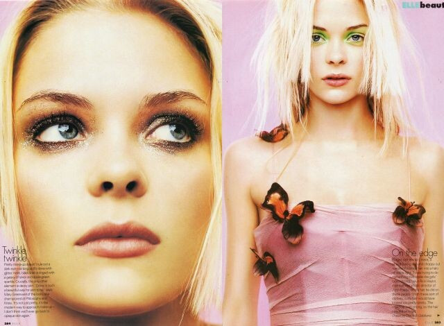 James Jaime King featured in Groovy Girlie, April 1998