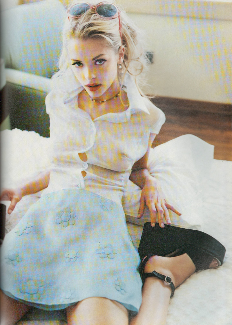 James Jaime King featured in Chic, March 1996