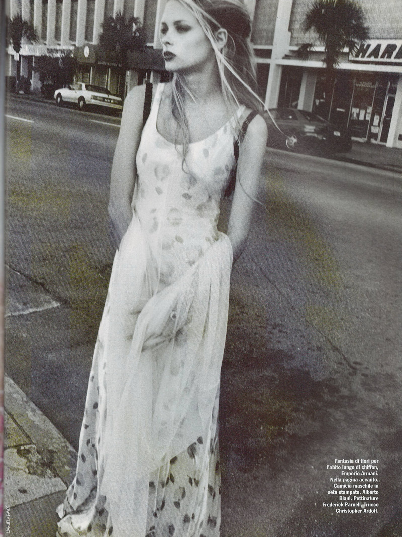 James Jaime King featured in Romantico, April 1996