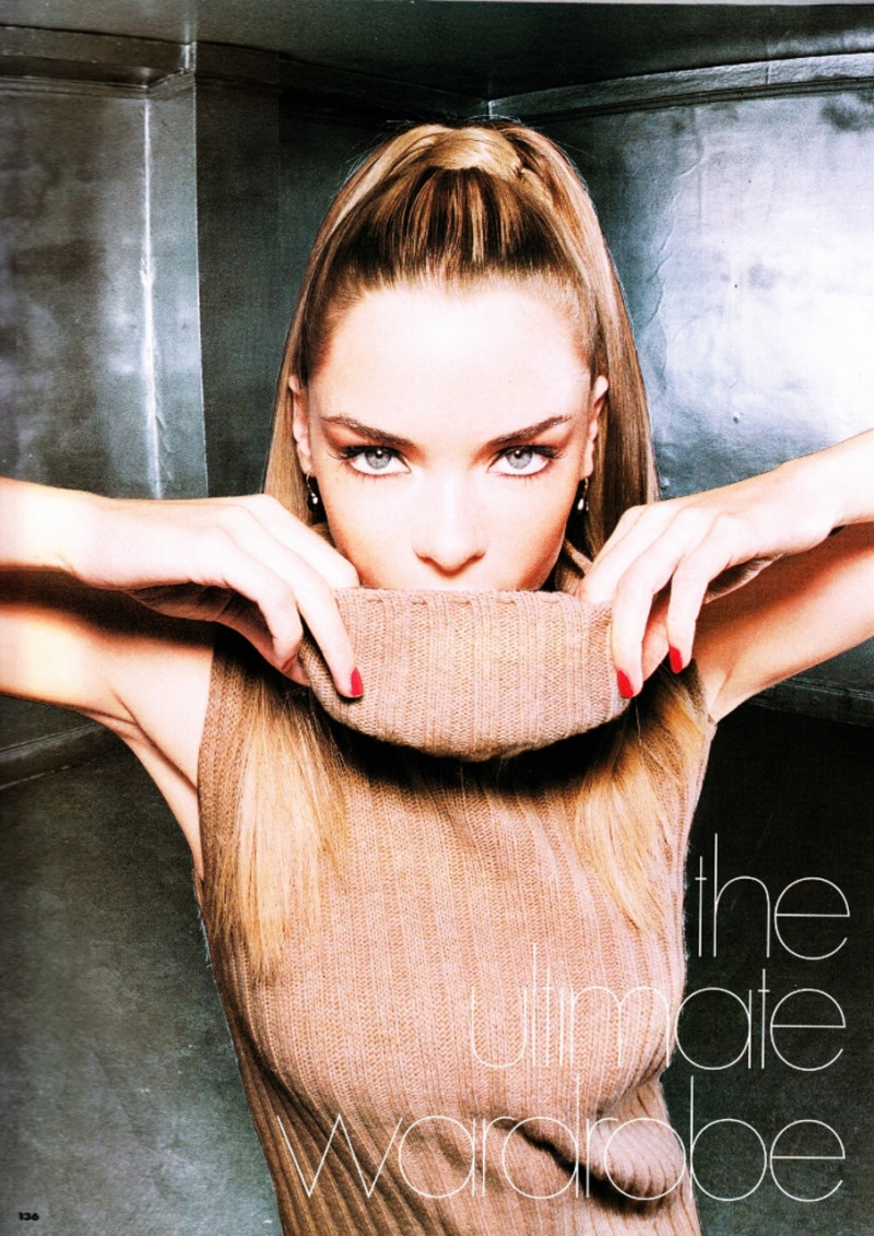 James Jaime King featured in The Ultimate Wardrobe, August 1999