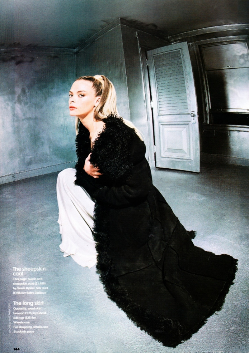 James Jaime King featured in The Ultimate Wardrobe, August 1999