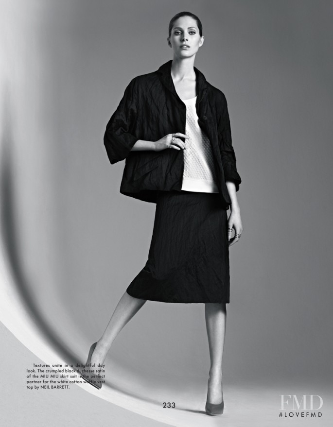 Iselin Steiro featured in New Lady, March 2013