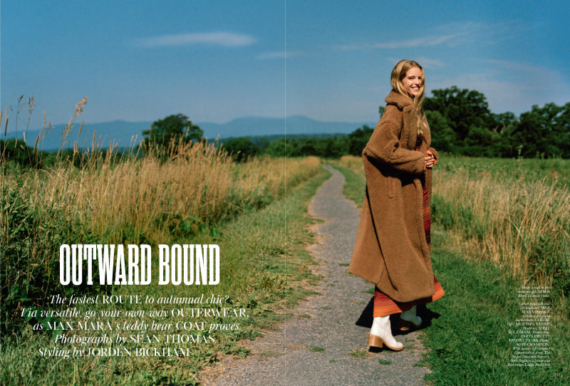 Abby Champion featured in Outward Bound, November 2022