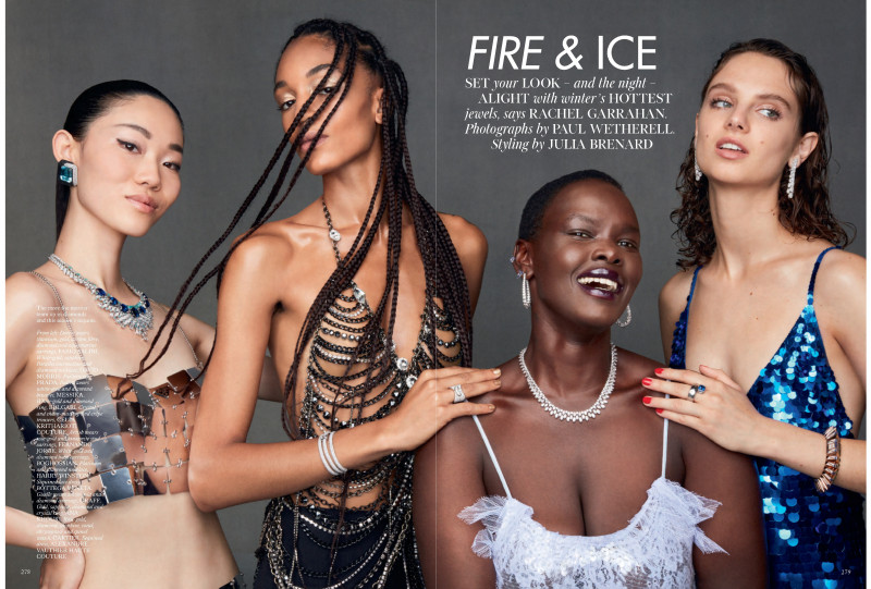 Giselle Norman featured in Fire & Ice, December 2022