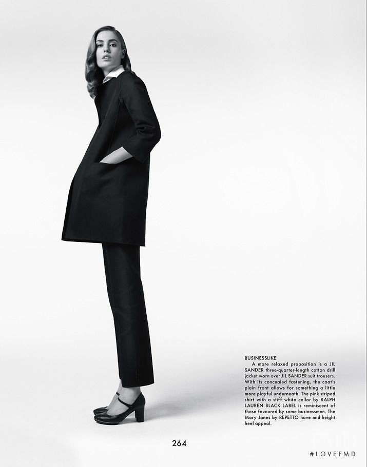 Nadja Bender featured in Workwear, March 2013