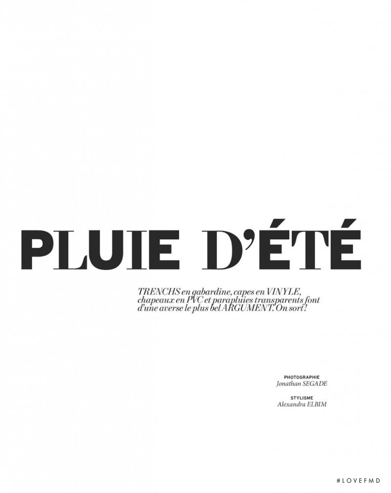 Pluie D\'Ete, March 2013