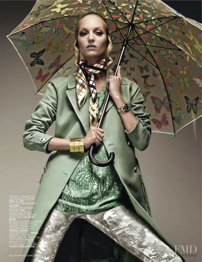 Theres Alexandersson featured in Pluie D\'Ete, March 2013