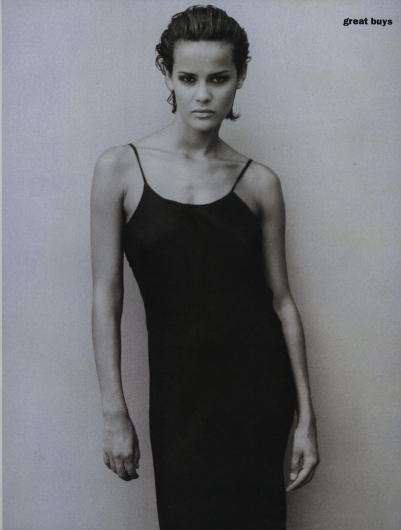 Nadege du Bospertus featured in Great Buys: As Simple as Black , November 1992