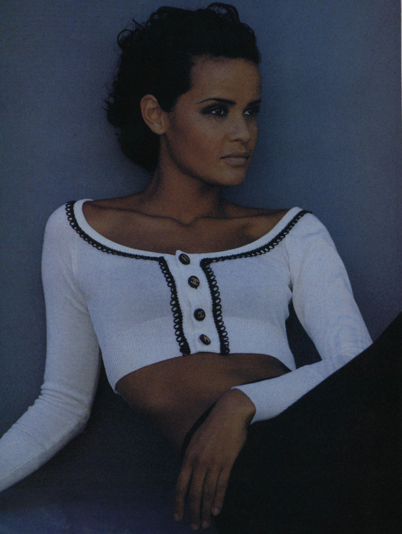 Nadege du Bospertus featured in Great Buys: As Simple as Black , November 1992