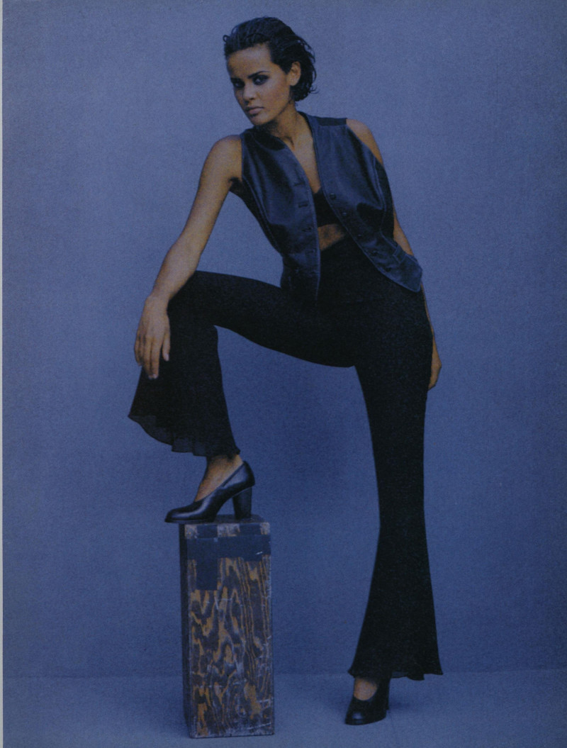 Nadege du Bospertus featured in Great Buys: As Simple as Black , November 1992