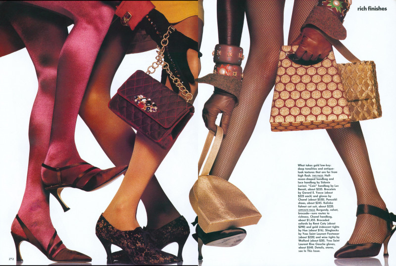 Nadege du Bospertus featured in Rich Finishes, August 1991