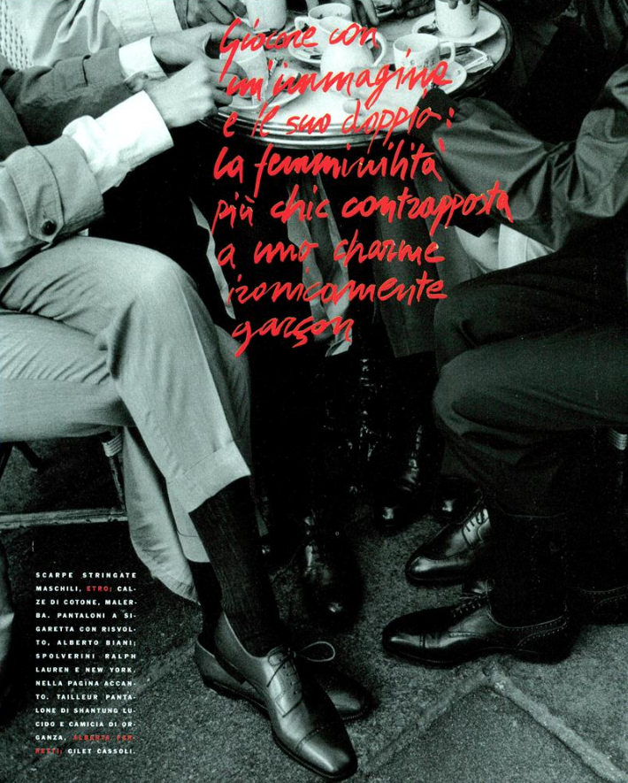 Una Donna, Due Stili, March 1991