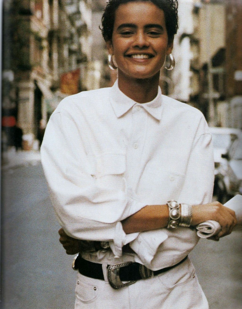 Nadege du Bospertus featured in Ralph in Gear, April 1990