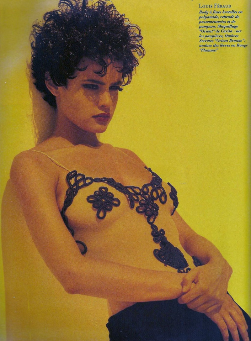 Nadege du Bospertus featured in Le Corps D\'abord, September 1990