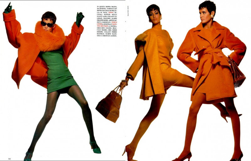 Nadege du Bospertus featured in les petites robes, October 1991