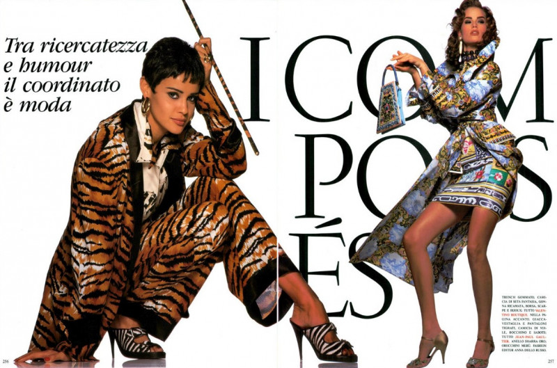 Nadege du Bospertus featured in icomposes, March 1992