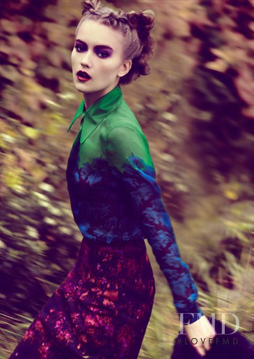 Katerina Ryabinkina featured in Katya R, September 2011