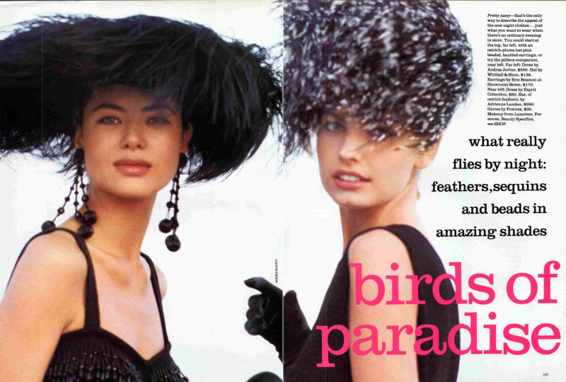 Gretha Cavazzoni featured in Birds Of Paradise, November 1990