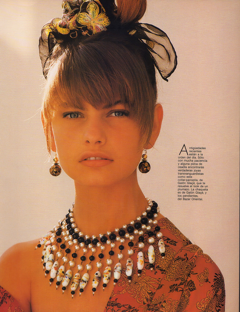 Gretha Cavazzoni featured in Salta La Banca, April 1989