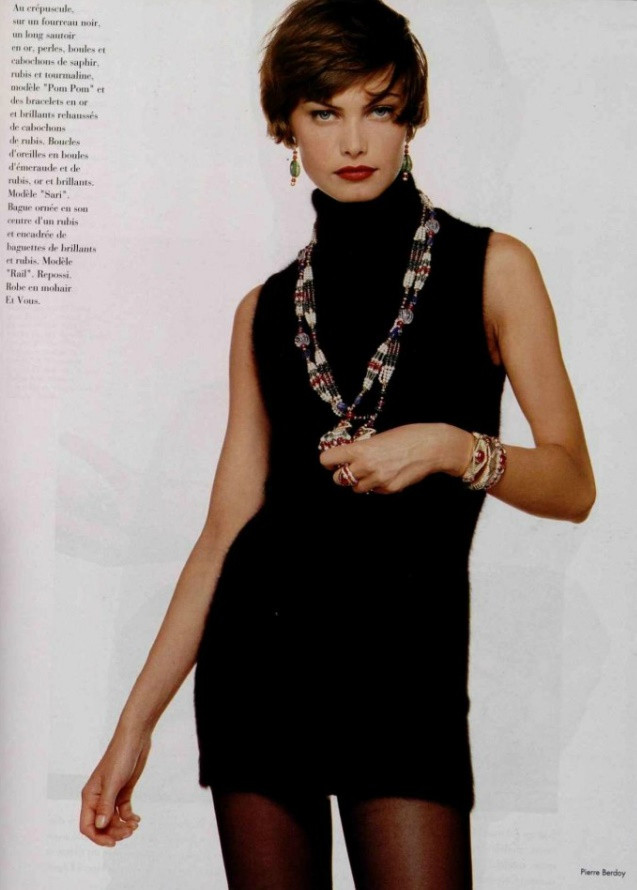 Gretha Cavazzoni featured in bijoux de femme, February 1994