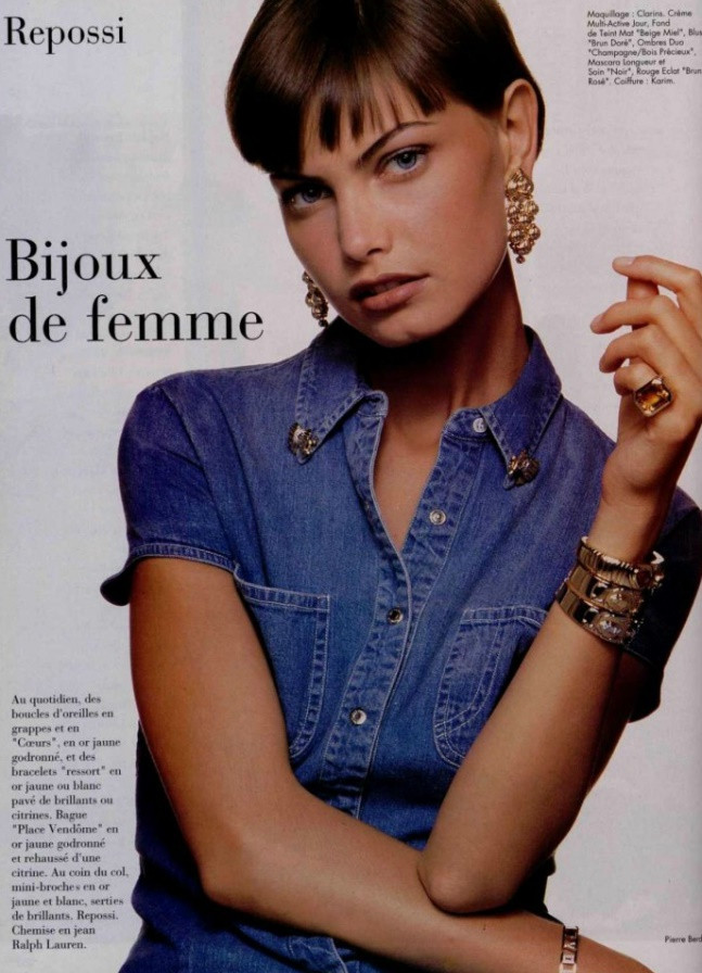 Gretha Cavazzoni featured in bijoux de femme, February 1994