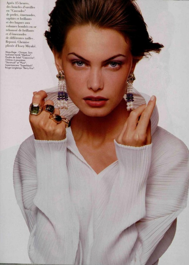 Gretha Cavazzoni featured in bijoux de femme, February 1994