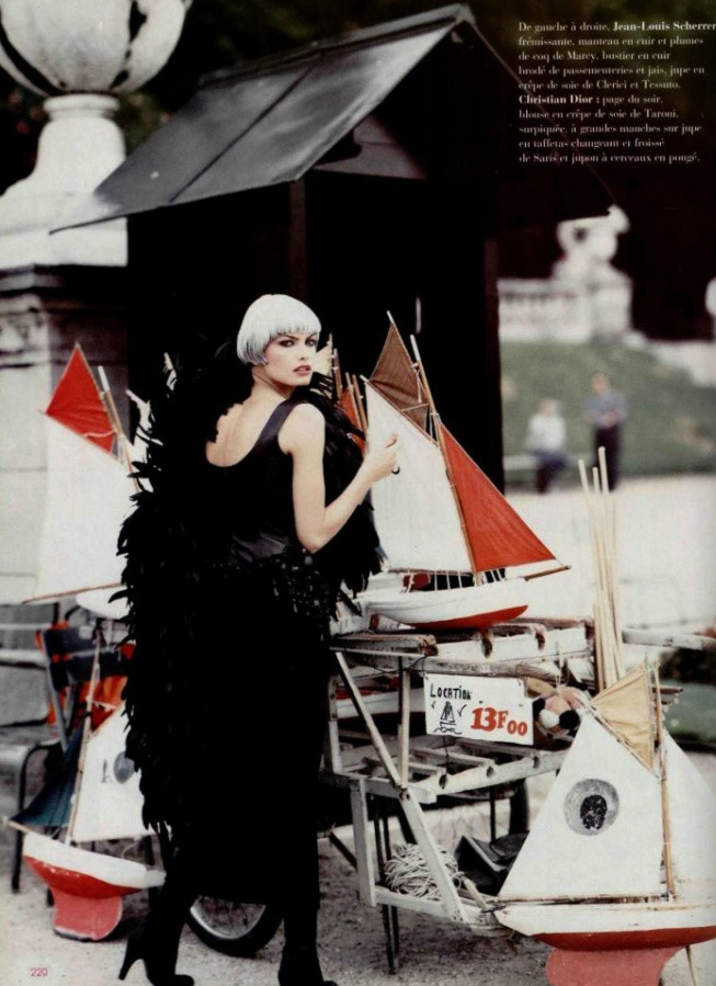 Gretha Cavazzoni featured in reve, November 1994