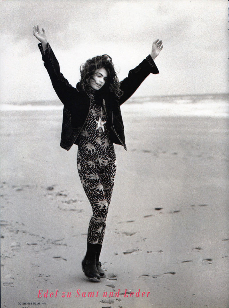 Gretha Cavazzoni featured in Mehr Als Jeans, October 1991