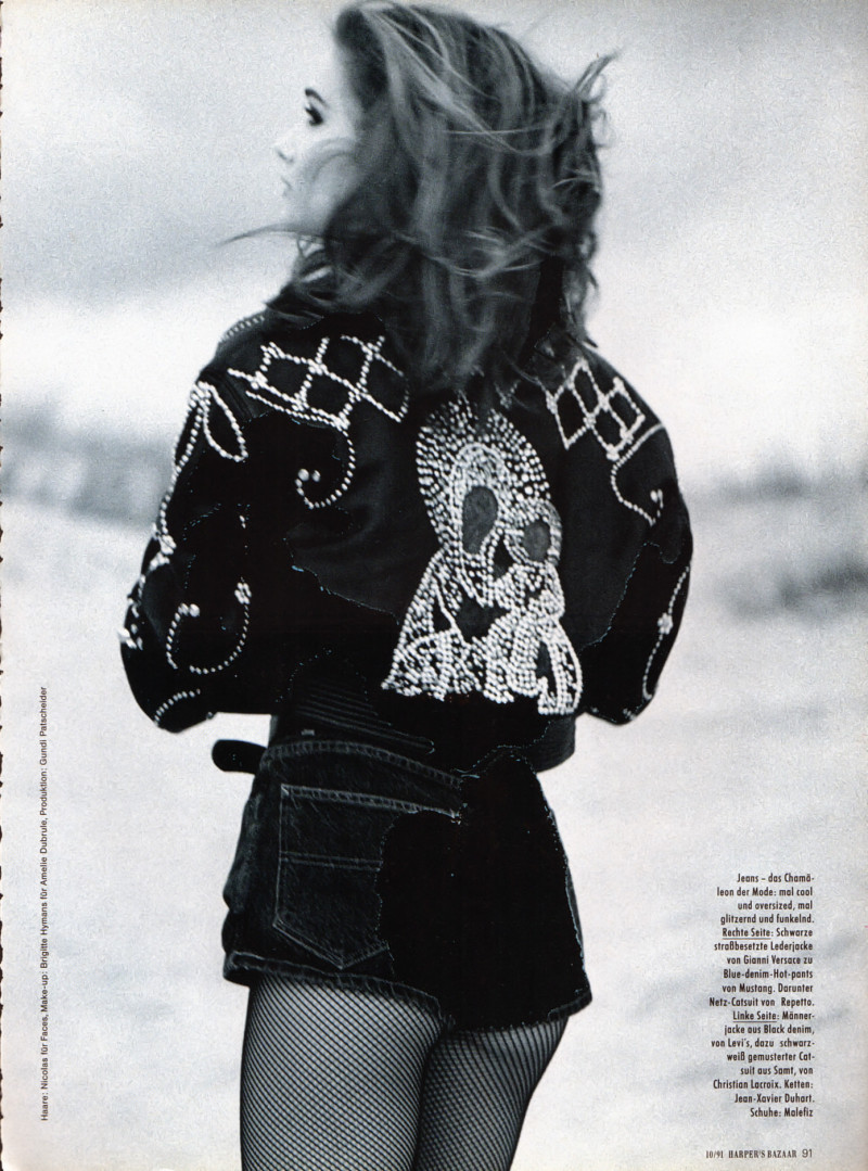 Gretha Cavazzoni featured in Mehr Als Jeans, October 1991