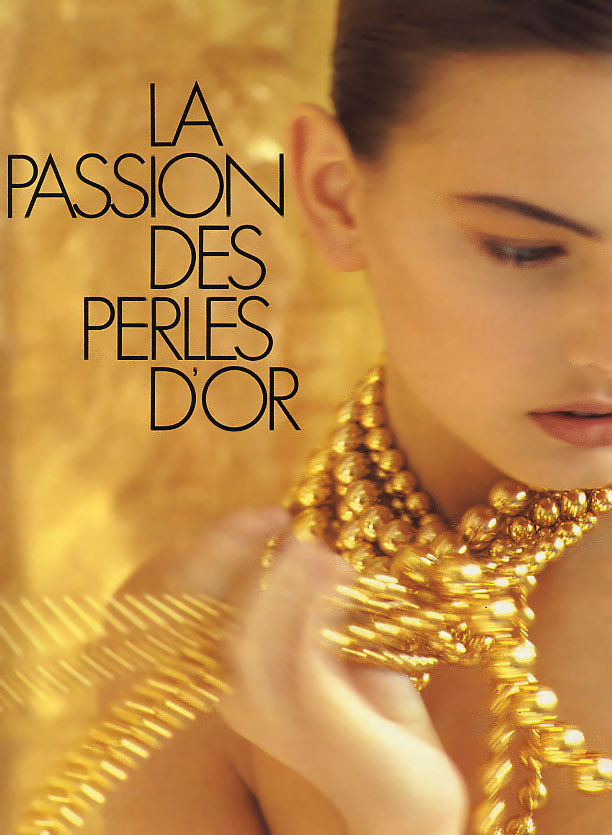 Gretha Cavazzoni featured in la passion des perles d\'or, July 1990