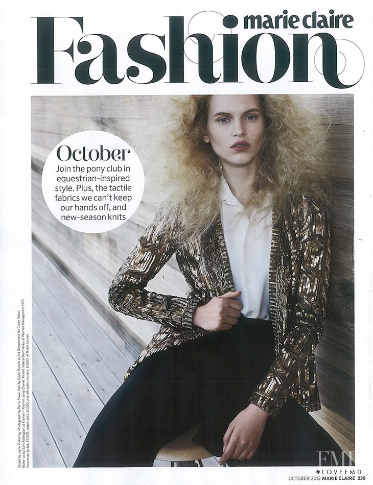 Valeria Dmitrienko featured in Midnight Charm, October 2012