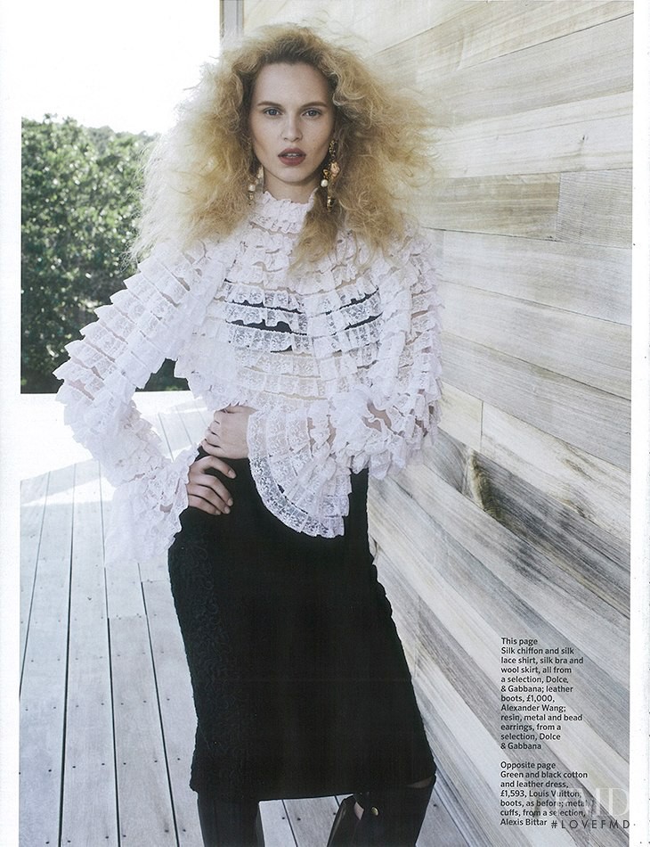 Valeria Dmitrienko featured in Midnight Charm, October 2012