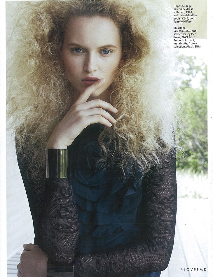 Valeria Dmitrienko featured in Midnight Charm, October 2012