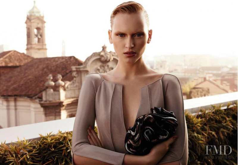 Valeria Dmitrienko featured in En la Casa de Armani, March 2012