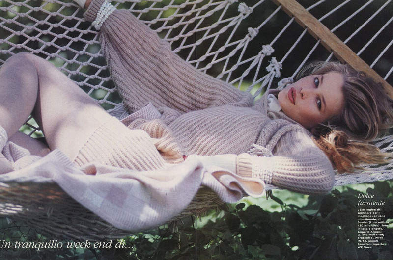 Claudia Schiffer featured in Un tranquillo week-end di..., September 1990
