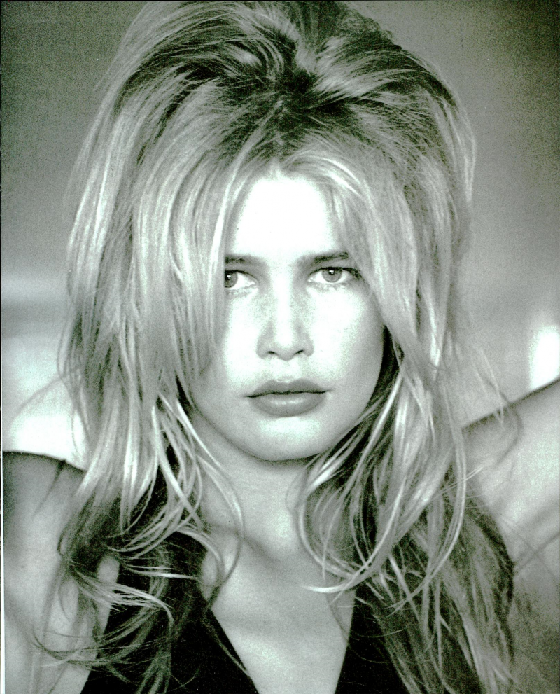 Claudia Schiffer featured in Sexy, January 1990