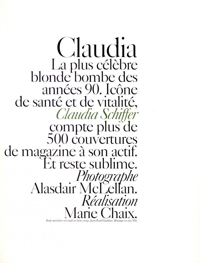 Claudia, October 2009