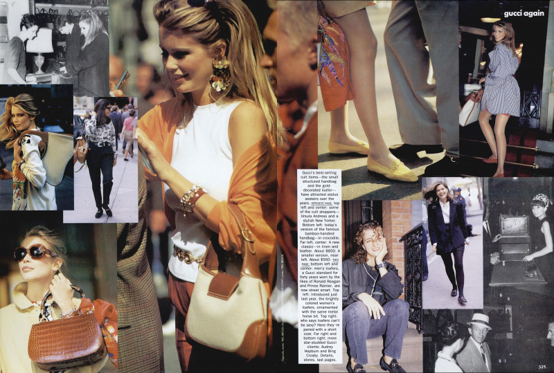 Claudia Schiffer featured in Gucci Again, December 1990
