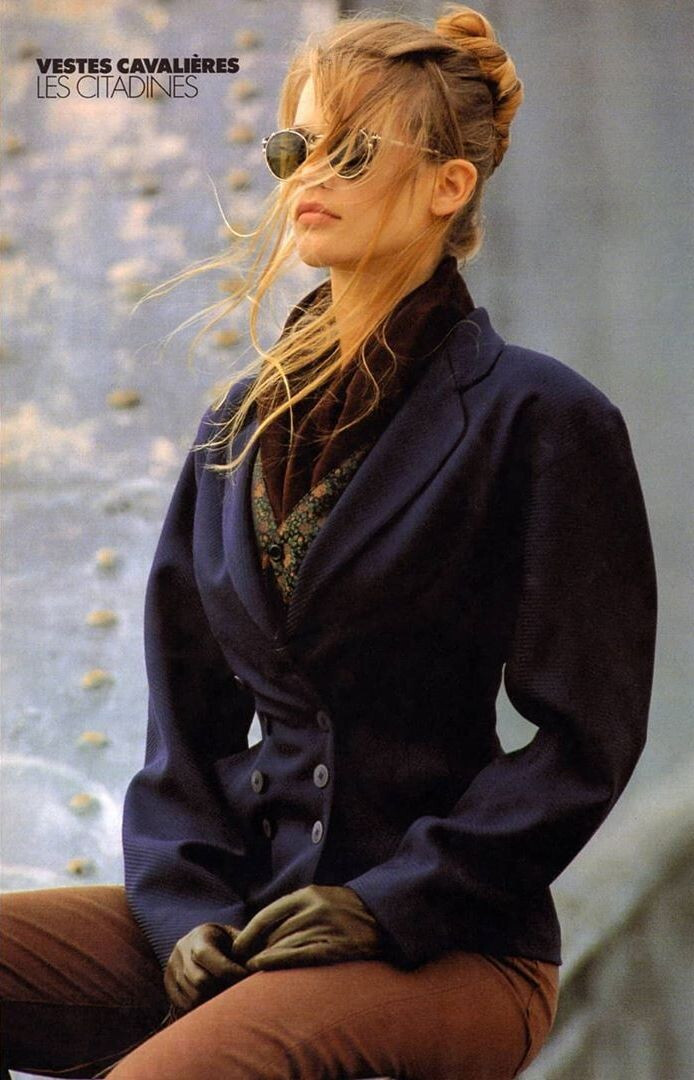 Claudia Schiffer featured in Une Certaine Allure, September 1988