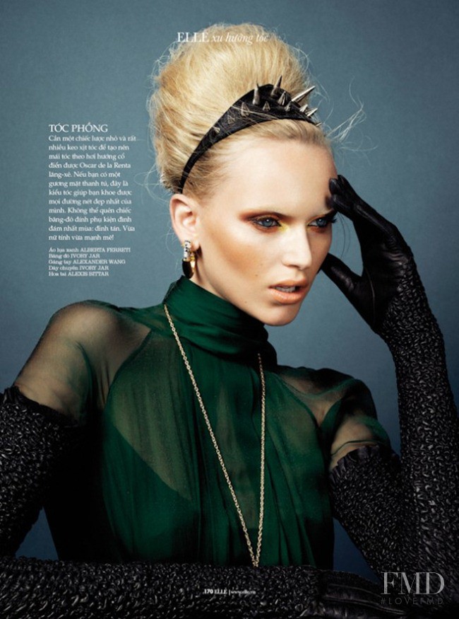 Valeria Dmitrienko featured in Impressive Hair , November 2012